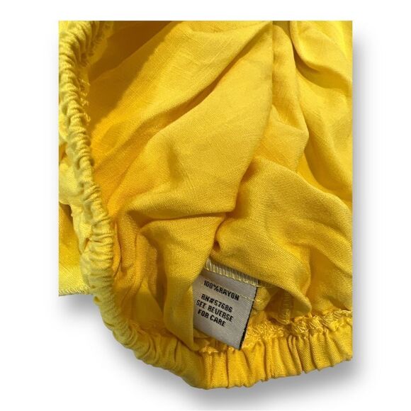 Miss Selfridge Cropped Blouse Top Size Large - Picture 5 of 5